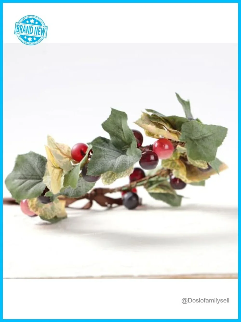 Grape Fruit Flower Headband Adjustable Tropical Hair Accessory